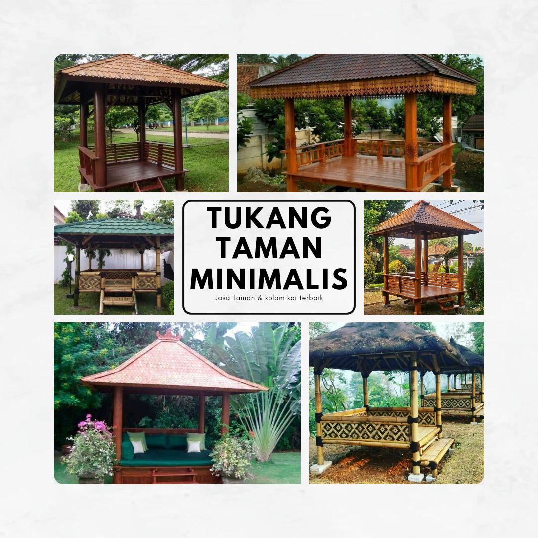 Tukang Saung Gazebo - Jual Gazebo Taman