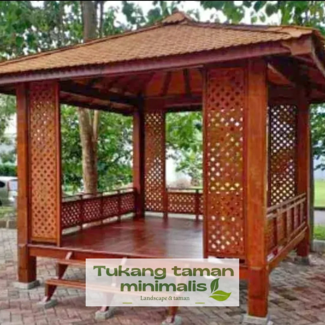 Tukang Saung Gazebo - Jual Gazebo Untuk Taman