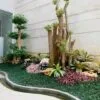finising taman minimalis Rumah